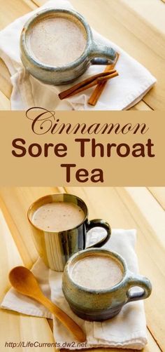 #SignatureDrinkRecipes Drinks For Sore Throat, Throat Tea, Sore Throat Tea, Throat Remedies, Sore Throat Remedies, Sick Remedies, Home Health Remedies, Think Food, Cold Remedies