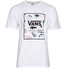 Vans Classic Box Print T-Shirt Xxl Sometimes, The Best Way To Stand Out Is By Keeping It Simple. Featuring A Stylish, Summery Box Print, The Vans Classic Box Print T-Shirt Is An Easy-Breezy Option For Beach Days Or Long Night Walks On The Promenade. Get Into The Summer State Of Mind With The Vans Classic Box Print T-Shirt. Short Sleeves Allow Free Movement. 100% Cotton. Imported. Casual Vans T-shirt With Graphic Print, White Cotton Vans T-shirt, Vans Cotton Graphic Tee, Vans Graphic Tee With Screen Print, Vans Letter Print T-shirt For Summer, Vans Graphic Print Crew Neck T-shirt, Vans Graphic Print Tops, Vans Graphic Tee With Graphic Print, Vans Casual T-shirt With Graphic Print