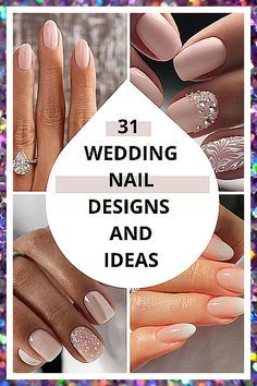 wedding nail designs and ideas for the bride