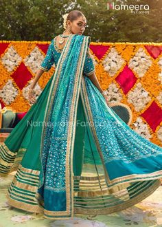 Annus Abrar, Peacock Fabric, Classic Embroidery, Walima Dress, Mehndi Dress, Raw Silk Fabric, Long Frock, Beautiful Mehndi, Teal Blue Color