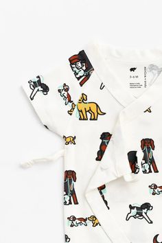 Take the stress out of getting baby dressed with our adorable kimono-style short sleeve romper. • 95% organic cotton + 5% spandex• short sleeve romper with cross tie detailing • snaps at the inseam for easy dressing and diapering• lead, phthalate, and flame-retardant free• GOTS certified; the leading environmental standard for organic textiles• machine wash; tumble dry low Spring Short Sleeve Onesie For Loungewear, Playful Short Sleeve Onesie With Cartoon Print, Organic Cotton Short Sleeve Onesie For Playwear, Short Sleeve Onesie For Summer Loungewear, Organic Cotton Playwear Onesie, Short Sleeve Cotton Onesie With Cartoon Print, Summer White Onesie With Character Print, White Short Sleeve Onesie For Loungewear, White Short Sleeve Onesie For Spring