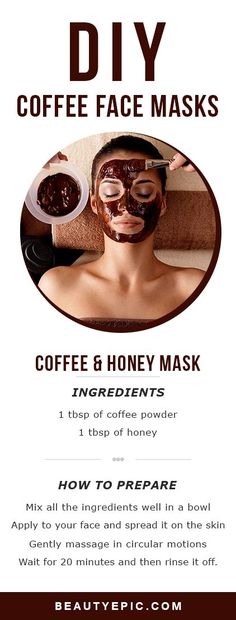 Beauty Benefits of Coffee Face Masks – DIY Coffee Face Mask, Honey Mask, Simple Skincare Routine, Coffee Benefits, Beauty Tips For Face, Gorgeous Skin, Diy Mask