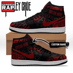 Motley Crue Music Fans Gift Air Jordan 1 Hightop Shoes Step into the world of rock ‘n’ roll with the Motley Crue Music Fans Gift Air Jordan 1 Hightop Shoes, designed specifically for the ultimate enthusiasts of this iconic band. Merging classic style with modern flair, these sneakers are a fantastic way to show off your passion for music while enjoying unparalleled comfort and support. Crafted by the renowned Nike brand, the Air Jordan range is synonymous with quality, making these h Jordan Mid-top Fade-resistant Streetwear Shoes, Streetwear Fade-resistant Jordan Shoes, Fade-resistant Lace-up Jordan Shoes For Streetwear, Custom Lace-up Synthetic Sneakers For Streetwear, Urban High-top Fade-resistant Basketball Shoes, Custom Synthetic Sneakers With Laces For Streetwear, Custom Synthetic Sneakers For Streetwear, Casual Jordan Shoes With White Sole For Streetwear, Jordan Streetwear Shoes With Rubber Sole