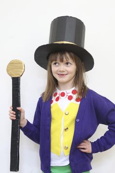 Roald Dahl Dress Up, Wonka Outfit, Roald Dahl Costumes, World Book Day Costume Ideas, Wonka Costume, Willy Wonka Costume, World Book Day Costume, Viking Longboat, Roald Dahl Day