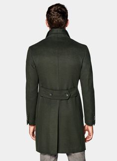 Brown Overcoat, Navy Peacoat, Black Overcoat, Brown Chelsea Boots, Fitted Coat, Vest Coat, Fashion Advice, Stretch Cotton, Evening Wear