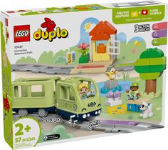 the lego duplo train set is in its box