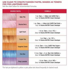 Rose Gold Formula, Blue Tips Hair, Peach Hair Color, Matrix Hair Color, Peach Hair Colors, Matrix Hair, Matrix Color, Peach Hair