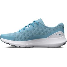 PRICES MAY VARY. Lightweight, breathable mesh upper Enhanced cushioning around ankle collar for superior comfort Cushioned EVA midsole delivers a lightweight & responsive ride Strategically placed rubber pods on outsole for durability with less weight Road Running, Under Armour Women, Running Women, Running Shoe, Under Armour, Running Shoes, Mesh, Running, Road