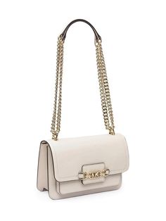 Dimensions: Width: 23cm, Height: 16cm, Depth: 7cm, Strap: 54.5cm, Handle: 31cm 100% Leather Made in China Designer Model Number: 30S2L7HL3L Designer Colour: 289 White Crossbody Shoulder Bag With Gold-tone Logo, Classic White Bags With Gold-tone Logo Plaque, Travel Crossbody Bag With Gold-tone Logo Plaque, White Crossbody Bag With Gold-tone Logo Plaque, Travel Crossbody Shoulder Bag With Gold-tone Logo Plaque, Chic Travel Shoulder Bag With Gold-tone Logo Plaque, Chic Gold-tone Logo Plaque Shoulder Bag For Travel, Beige Evening Bag With Gold-tone Logo Plaque, Beige Rectangular Bag With Gold-tone Logo Plaque