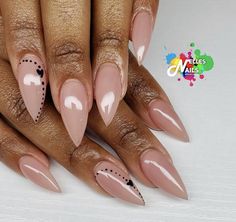 Nagellack Trends, Sassy Nails, Stiletto Nails Designs, Short Acrylic Nails Designs, Neutral Nails, Kandy, Hot Nails, Luxury Nails