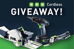 cordless power tools giveaway