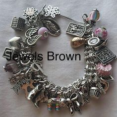 49 Charms Plus One Charm Not Attached Some Are Retired Selling It As A Whole James Avery, Mani Pedi, Cute Jewelry, Womens Jewelry Bracelets, Silver Color, Beautiful Jewelry, Charms