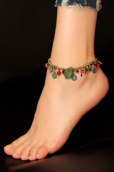 Ankle Accessories, Ankle Bracelets Boho, قلادات متدلية, Ankle Bracelets Diy, Anklet Designs, Beaded Ankle, Ankle Jewelry, Women Anklets, Beaded Anklets