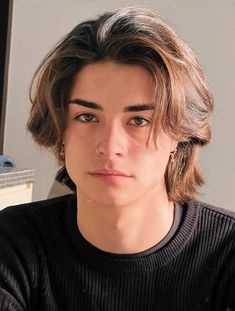 Medium Hair Styles For Men, Mens Medium Hair, Lord Karna, Christian Daloii, Long Hair Boys, Long Hair Boy, جوني ديب, Middle Part Hairstyles