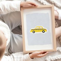 Bring the bustling streets of New York into your little one's room with this fun NYC Taxi Kids Wall Art! Featuring a bright yellow taxi cab against a soft blue-grey background, this playful printable wall art is perfect for any boys' room, nursery, or playroom with a transportation or city theme. The bold colours and minimalist design make it an easy fit for modern decor while sparking a sense of adventure and fun. * You receive 2 PDFs: one that links you to all the multiple file sizes for this Nyc Nursery Theme, Transportation Nursery, Nyc Taxi, Wall Art Yellow, City Theme, Yellow Taxi, Boys Room Wall Art, Kids Print, Nyc Art