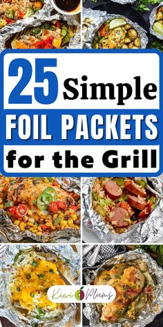 Foil packets for the grill are a must-try! Discover foil packet recipes, including BBQ chicken foil packets and vegetarian foil packets. Explore our grill foil packet dinners, foil packet camping meals and foil packet breakfasts. Enjoy healthy grilled recipes with grilled vegetables in foil and garlic butter foil packets. Don't miss our seafood foil packets and steak foil packets for a flavorful meal. Check out our BBQ recipes like foil packet potatoes and sweet foil packet desserts! Seafood Foil Packets, Healthy Grilled Recipes, Foil Packet Shrimp, Foil Packet Desserts, Foil Packet Salmon, Foil Packets For The Grill, Steak Foil Packets, Foil Packet Recipes, Grilled Foil Packets