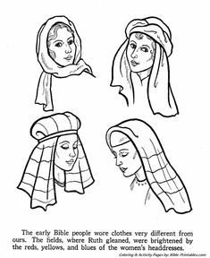 three women with headscarves and scarfs