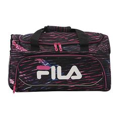 Keep your gear organized and ready to go with the Fila Kelly duffel bag. The spacious main compartment provides plenty of room for clothes, shoes and other accessories. This versatile duffel works as an after-work gym bag, sports bag or weekend get-a-way travel bag.Dual comfort carrying handles and an adjustable shoulder strap, offer multiple carrying options.With a spacious main compartment, the Kelly duffel bag is large enough to carry all your gear to the gym, or on a weekend trip.The Fila du Gear Organizer, Luggage Store, Gym Gear, Big Clothes, Duffel Bags, Sport Bag, Online Bags, Travel Gear, Duffel Bag