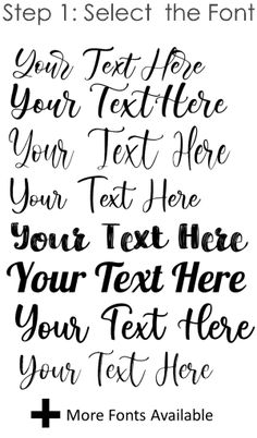 some type of font that can be used to create your own text or other items