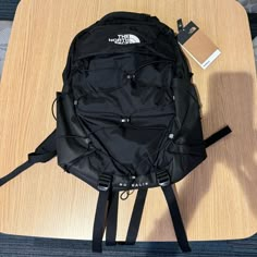 Black Northface Backpack, New With Tags Black North Face Backpack, North Face Borealis Backpack, Borealis Backpack, North Face Borealis, North Face Bag, Black North Face, North Face Backpack, North Face, The North Face