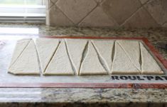 the dough is ready to be cut into squares