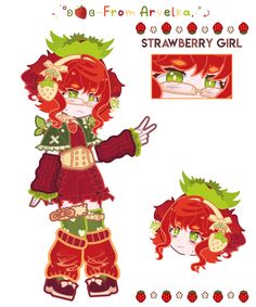 Gacha Life 2 oc Гача лайф 2 ос Gacha Designs, Strawberry Girl, Gacha Things, Gacha Outfit, Avatar Ideas, Games For Teens, Character Sketch, Club Design, Character Development