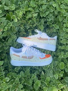 Hand Painted Custom Air Force 1's Choose Any Color In The Fourth Picture To Be Airbrushed Onto Toe Box Of The Shoe (If Color Is Not Available In The Drop Down Bar, Write Number And Color In Description Upon Purchasing) *Due To Customizations, No Returns Or Refunds* *Women's and Children's Sizing Available Upon Request* Fun White Sneakers With Custom Artwork, Customizable White Fun Sneakers, Customizable Fun White Sneakers, Casual White Custom Sneakers With Artwork, Casual Hand Painted White Custom Sneakers, Casual Hand Painted White Sneakers, Artistic White Sneakers With Graphic Print, Ice Cream Inspiration, Tie Sneakers