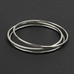 Silver 304 Stainless Steel 2x60mm Small Bangle Bracelet Set - 3 bracelets - Stainless steel won't tarnish and is perfect for your next jewelry design. Each bracelet is approximately 2mm thick.Inner Diameter approx. 2.3in Stainless Steel Bracelets, Bracelets, Stainless Steel Bracelets, Cherry Tree Beads, Silver 304 Stainless Steel 2x60mm Small Bangle Bracelet Set - 3 bracelets Stainless Steel Round Bracelets For Jewelry Making, Stainless Steel Bangle Charm Bracelet, Hypoallergenic Metal Bracelets For Jewelry Making, Silver Stackable Metal Bracelets, Silver Stackable Metal Chain Bracelet, Silver Metal Stackable Bracelets, Silver Metal Stackable Chain Bracelet, Nickel-free Stainless Steel Bracelets For Jewelry Making, Silver Stainless Steel Bangle Charm Bracelet