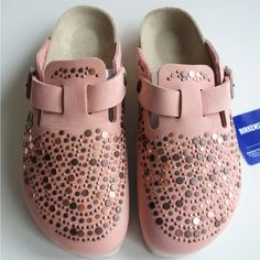 Super Rare 100% Authentic Birkenstock Boston Clogs Size 40 Or Us 9 Regular Width Pink Leather With Studs All Over Sold Out Everywhere Please Check Out My Closet, Tons Of Great Stuff. Everyone Who Bundles Will Get An Amazing Discount! Fashion Designer Staple Must Have Sold Out Luxury Items Clothing Stores New York Nyc Paris La London Fashionista Dior Dolce Fendi Balenciaga Gucci Versace Chanel Kim Kylie Kardashian Jenner Skims Mac Insta Revolve Online Pants Bottoms Workout Fit Girls Women Lady Da Birkenstock Boston Pink, Birkenstock Boston Clogs, Kylie Kardashian, Kim And Kylie, Boston Clogs, Black Clogs, Bottom Workout, Suede Clogs, Workout Fits