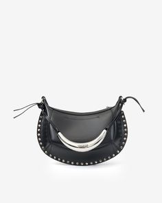 Sac OSKAN MOON ISABEL MARANT Moon Shoulder Bag, Moon Bag, Black And Silver