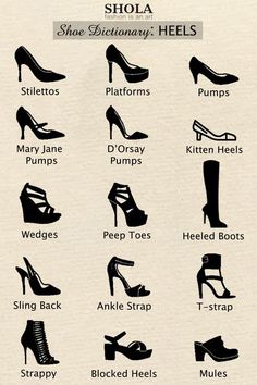 the shoe dictionary helps you to learn how to wear high heels