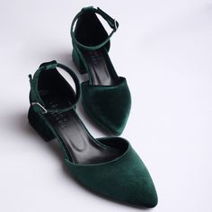 Green Velvet Heels Green Velvet Shoes Green Block Heels - Etsy Turkey Green Block Heels With Heel Strap, Green Round Toe Court Shoes With 4-inch Heel, Green Court Shoes With 4-inch Heel For Spring, Green Closed Toe Court Shoes For Spring, Spring Green Closed Toe Court Shoes, Green Pointed Toe Block Heels For Spring, Spring Green Block Heels With Pointed Toe, Green Heels With Heel Strap And Round Toe, Green High Heel Block Heels With Heel Strap