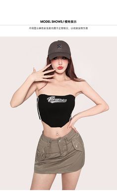 Age: 18-24 years oldSize: S M LStyle: StreetColor classification: BlackCombination form: single pieceCatalog number: X23B6692Year Season: Summer 2023Length: ShortClothing fit: slim fitStyle: OtherMaterial composition: Other materials Sims Hair, Reference Poses, Women Clothes, Bandeau Top, Black Sleeveless, Game Character, Season Summer, All Fashion, Black Color