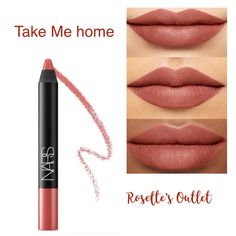 Nars “Take Me Home” Lip Pencil Velvet Matte (Tan Rose) New In Box. I Have Quantity. Ask For Bundle. Full Size Nars Lip Balm, Nars Powermatte Lip Pigment Swatches, Nars Velvet Matte Lip Pencil Damned, Nars Lip Pencil, Nars Lipgloss, Nars Powermatte Lip Pigment, Nars Lip, Vinyl Lips, Nars Makeup