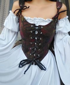 Corset Stays Outfit, Corset Top Outfit Plus Size, Corset Top Outfit, Corset Outfits, Fair Outfits, Cottagecore Outfits, Corset Fashion, Woman Suit Fashion, Cosplay Outfits