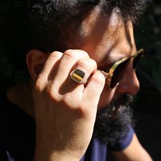 We are introducing our stunning Ray Tiger's Eye Large Square Signet Ring, a blend of timeless elegance and modern style. This bold ring features a captivating Tiger's Eye gemstone, known as the "Stone of Courage," radiating with golden-brown brilliance. DETAILS Stone: Tiger's Eye Material: Sterling Silver 925 and Gold Vermeil If you would like to wear this ring as a wedding band, we can make it in solid gold. For any questions, send a message for a quotation. It comes with a 1-year guarantee and Modern Diamond Rings With Polished Finish, Modern Sterling Silver Signet Ring With Vvs Clarity, Modern Diamond Engraved Ring With Polished Finish, Modern Polished Diamond Ring For Gift, Modern Diamond Ring With Polished Finish As Gift, Modern White Gold Rings With Timeless Design, Modern Jewelry With Polished Finish For Promise Ring, Modern Polished Jewelry For Promise Ring, Modern Jewelry Ring With Polished Edges