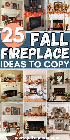 fall fireplace ideas, fall mantel decor, fall fireplace decor, fall mantel ideas Fall Fireplace Ideas, Seasonal Signs, Fall Mantel Decor, Fall Fireplace Decor, Mantel Decor Ideas, Mantel Ideas, Fall Fireplace, Halloween Wall Art, Fall Mantel Decorations