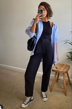 Looks Street Style, American Beauty, Casual Work Outfits, Mode Inspo, Looks Chic, 가을 패션, Business Casual Outfits, Looks Style