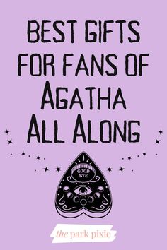 the best gifts for fans of agatha all along are in purple and black