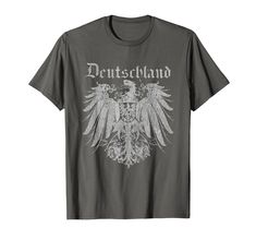 PRICES MAY VARY. Deutschland T-Shirt by Oktoberfest Gifts. A great Prussian Germany Tshirt, so show off your German pride with this Deutschland Tee. Prost y'all! Great for those who want a Germans Tee, Deutschland Shirt, Prussian t-shirt or Germany shirts. Deutschland Shirt is perfect for any Oktoberfest event. For more t-shirt & hoodie clothing gifts, same tee shirt designs but with different color options and similar tshirt designs or style of shirts please click our company at the top "Oktobe Germany Shirt, Paul Miller, Clothing Gifts, Tee Shirt Designs, Hoodie Outfit, Clothes Gift, Christmas Halloween, Branded T Shirts, Shirt Outfit