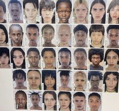 a group of people with different facial expressions on their faces are shown in this collage