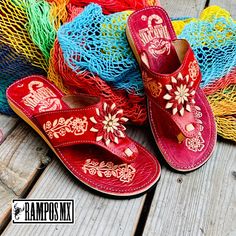 NOTE: If you are medium wide or If you are 1/2 size we recommend ordering a 1 larger size up . example: If you are a 7 1/2 order a size 8US. Sandals are printed in MEX standard size number , We will automatically send you the correct US size. *COLOR MAY VARY SLIGHTLY. Remember : Handmade and every piece is unique. We try our best to keep consistant but it can happen rarely. Rampos MX 100% Genuine Leather, Artisan Handmade (Huarache) Mexican Sandal, Sandalia de piel Sahuayo ,Import from Mexico. G Red Adjustable Sandals With Single Toe Strap, Red Open Toe Huarache Sandals For Beach, Red Leather Casual Flip Flops, Casual Red Leather Flip Flops, Red Open Toe Huarache Sandals For Summer, Red Leather Open Toe Huarache Sandals, Red Leather Flip Flops For Vacation, Red Leather Flip Flops For Summer, Adjustable Red Flip Flops