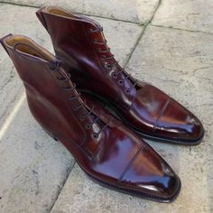 Burgundy Ankle Leather Boots for Men Dress Boots Men Dress Boots, Ankle Leather Boots, Leather Boots For Men, Jodhpur Boots, Western Boots For Men, Mens Dress Boots, Boots Chelsea, Brogue Boots, Mens Ankle Boots