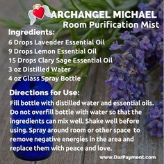 Energy Clearing Spray, Apothecary Store, Aromatherapy Room, Angel Communication, Reiki Room, Clary Sage Essential Oil, Sage Essential Oil, Diffuser Recipes, Essential Oil Diffuser Blends