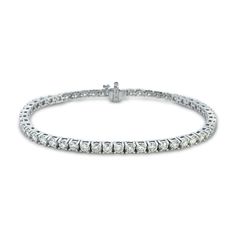 5.00ctw Diamond Tennis Bracelet Diamond Tennis Bracelet, Tennis Bracelet Diamond, Tennis Bracelet, Diamond Bracelet, Tennis, White Gold, Bracelet, Gold, White