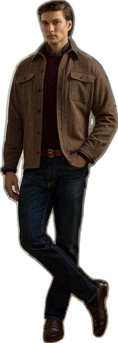 Brown Single Breasted Button-up Tweed Jacket, Casual Brown Single-breasted Tweed Jacket, Brown Button-up Sport Coat For Business Casual, Casual Tweed Jacket With Button Closure For Business Casual, Casual Business Tweed Jacket With Button Closure, Business Casual Long Sleeve Tweed Jacket With Herringbone Pattern, Brown Sport Coat With Button Cuffs For Fall, Casual Tweed Button-up Jacket, Classic Wool Tweed Jacket With Button Cuffs