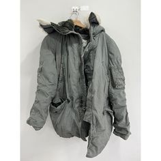 Vintage Army Jacket. Size medium. Measurments below. Good overall condition. May need light wash LENGTH -- 31 inches PIT TO PIT -- 23.5 inches SLEEVE LENGTH -- 17 inches *PLEASE NOTE ALL MY ITEMS MAY CONTAIN UNMENTIONED FLAWS SUCH AS HOLES RIPS AND STAINS AND SMELL* All sales final. I do bundle deals as well Casual Washed Outerwear For Winter, Washed Long Sleeve Outerwear For Outdoor, Casual Gray Parka For Spring, Spring Washed Outerwear For Outdoor, Spring Outdoor Washed Outerwear, Fall Gray Washed Outerwear, Spring Gray Washed Outerwear, Gray Cotton Utility Outerwear, Gray Military Style Outerwear For Fall