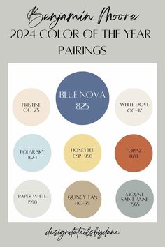 the color scheme for blue noya, which is available in different colors and sizes