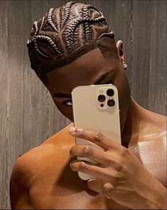 Cornrow Styles For Men, Braids With Fade, Natural Hair Men, Cornrow Hairstyles For Men