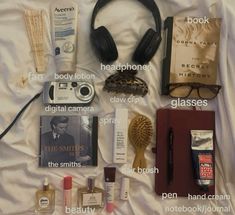 #purse #bag #janebirkin #handbag #essentials #book #thesecrethistory #aesthetic #journal #red #pinterest Aesthetic Journal, In My Bag